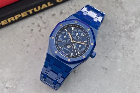 The Audemars Piguet Royal Oak Perpetual Calendar Blue 